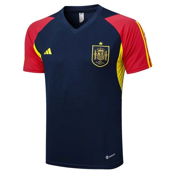 Camiseta Entrenamiento Espana 2023-2024 Azul Rojo